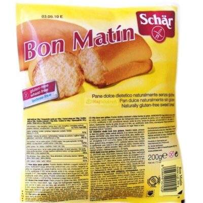 Bon Matín - bezlepkové žemle - sladké