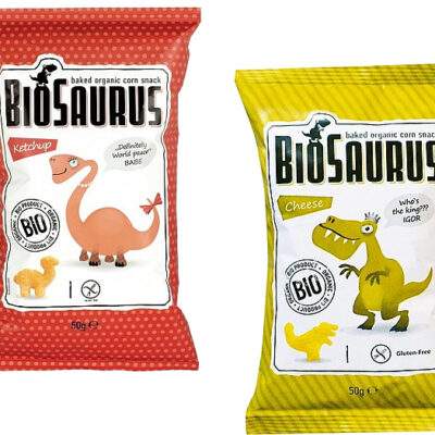 Cibi Biosaurus bezlepkové chrumky 50g - Igor so syrom