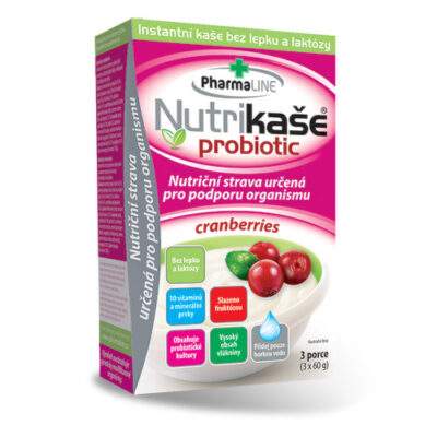 NUTRIKAŠA Probiotic cranberries 3 x 60g