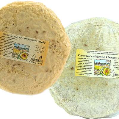 Natural Jihlava Placky Tasovské chlebové 220g - Tasovské chlebové bezlepkové