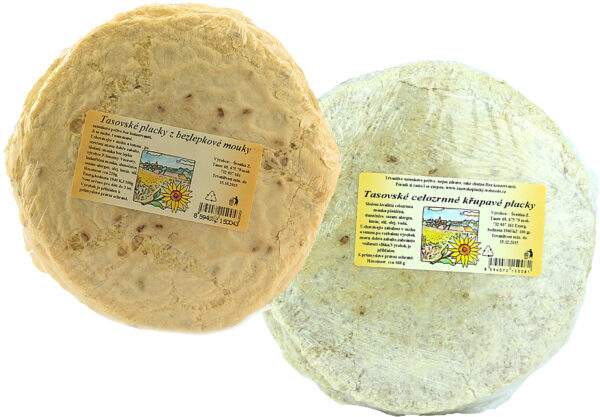 Natural Jihlava Placky Tasovské chlebové 220g - Tasovské chlebové bezlepkové