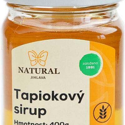 Natural Jihlava Tapiokový sirup bezlepkový 400g