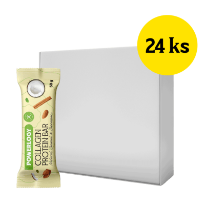 Powerlogy Collagen Protein Bar 24 x 50 g