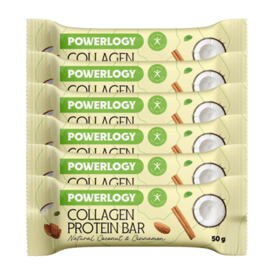 Powerlogy Collagen Protein Bar 6 x 50 g