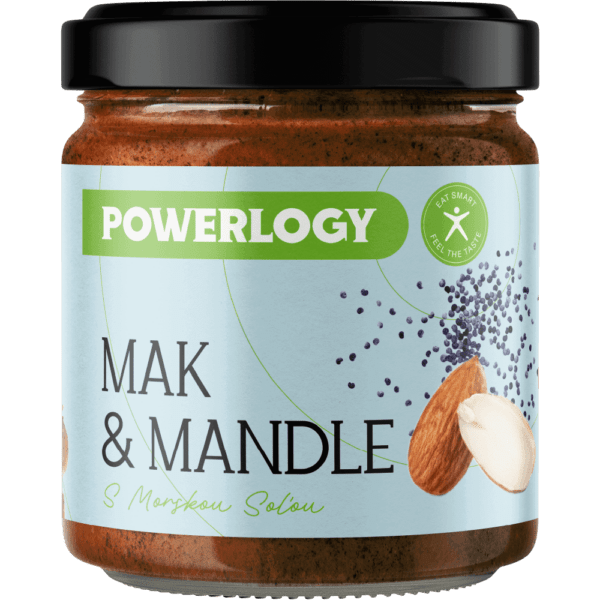 Powerlogy Mak a Mandle Krém 330 g