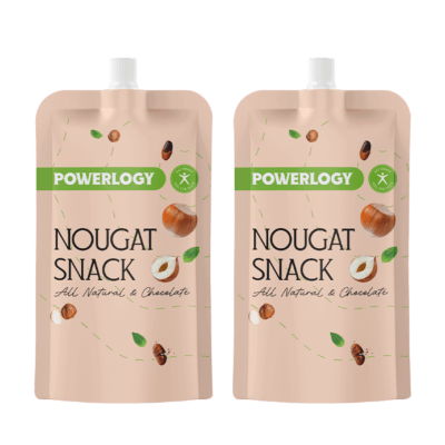 Powerlogy Nougat Cream 2 x 50 g