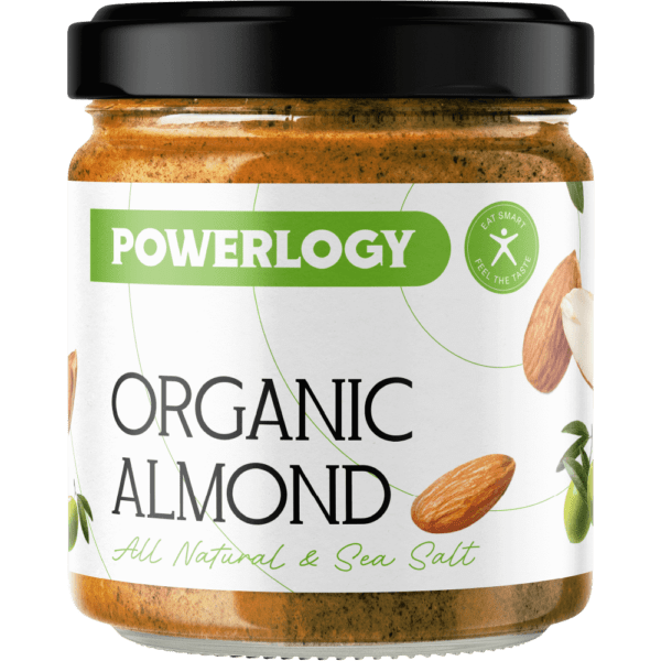 Powerlogy Organic Almond Cream 330 g