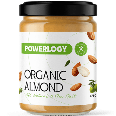 Powerlogy Organic Almond Cream 475 g