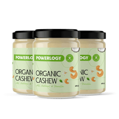 Powerlogy Organic Cashew Cream 3 x 475 g