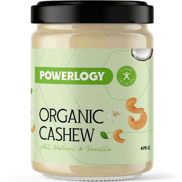 Powerlogy Organic Cashew Cream 475 g