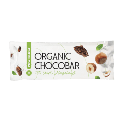 Powerlogy Organic Chocobar 70  %50 g