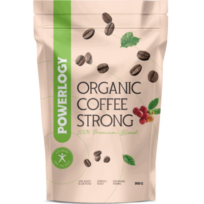 Powerlogy Organic Coffee Strong 900 g