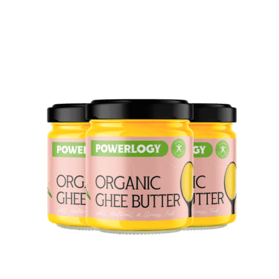 Powerlogy Organic Ghee Butter 3 x 320 g