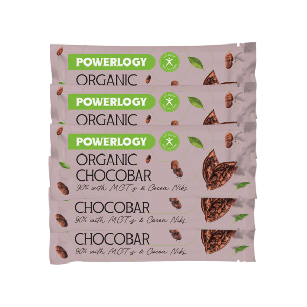 Powerlogy Organic Keto Chocobar 90  %6 x 50 g