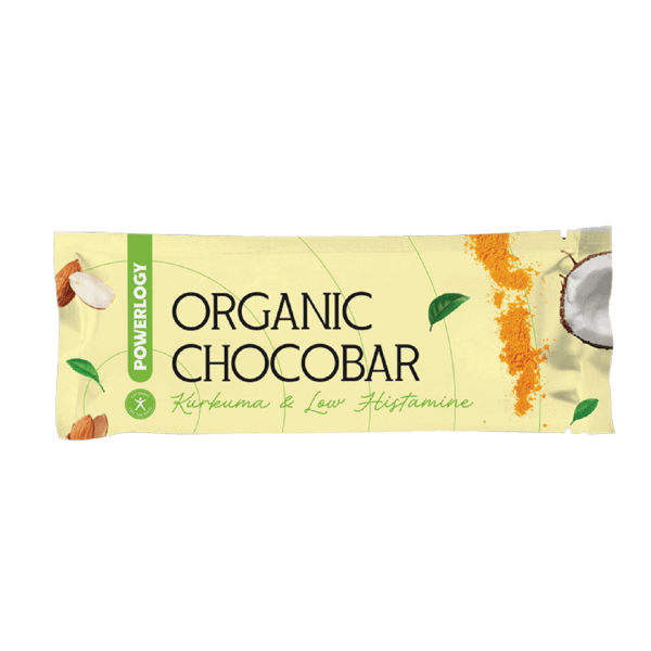 Powerlogy Organic Kurkuma Chocobar 50 g