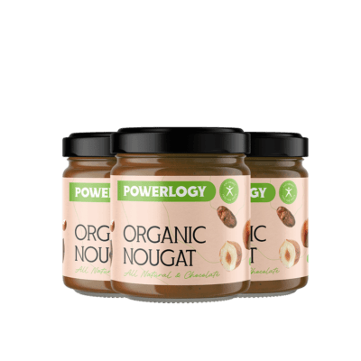 Powerlogy Organic Nougat Cream 3 x 330 g