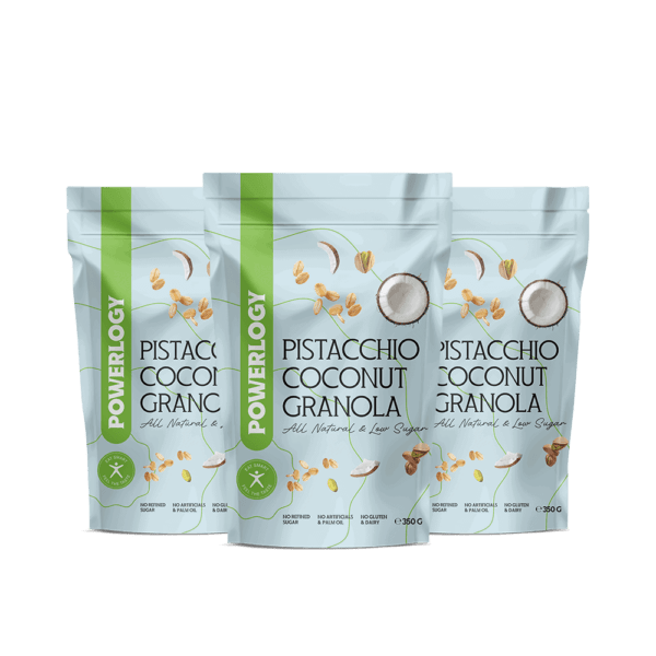 Powerlogy Pistacchio Coconut Granola 3 x 350 g