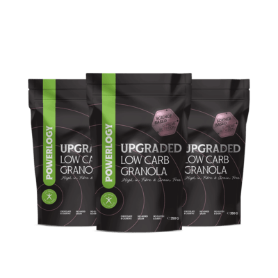 Powerlogy Upgraded Low Carb Granola 3 x 350 g