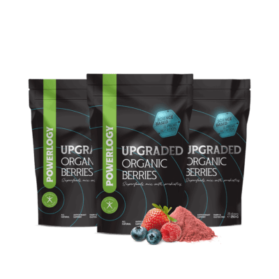 Powerlogy Upgraded Organic Berries 3 x 250 g