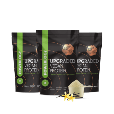 Powerlogy Upgraded Vegan Protein 3 x 300 g