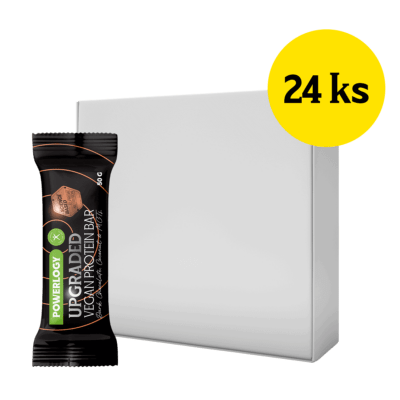 Powerlogy Upgraded Vegan Protein Bar 24 x 50 g