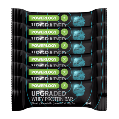 Powerlogy Upgraded Whey Protein Bar 6 x 50 g