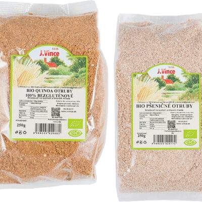 Vince Otruby BIO 250g - Quinoa otruby - bezlepkové