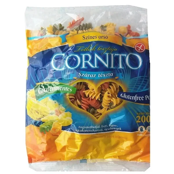 Trojfarebné vretená - bezlepkové cestoviny (200g) - Cornito - Image 2