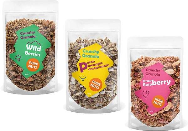 Pure Nuts Granola bezlepková 300g 300g - Granola Double Choc