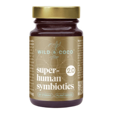 Wild and Coco Superhuman Probiotics 2.0 30 kapsúl