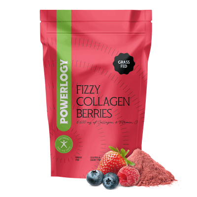 Powerlogy Fizzy Collagen Berries 300 g