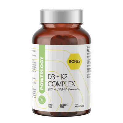 Powerlogy D3+K2 Complex 60 kapsúl