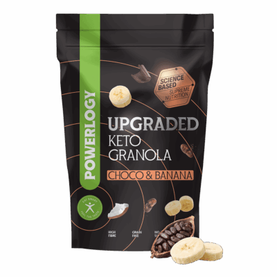 Powerlogy Upgraded Keto Granola Choco & Banana 350 g