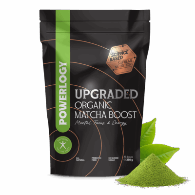 Powerlogy Upgraded Organic Matcha Boost 250 g