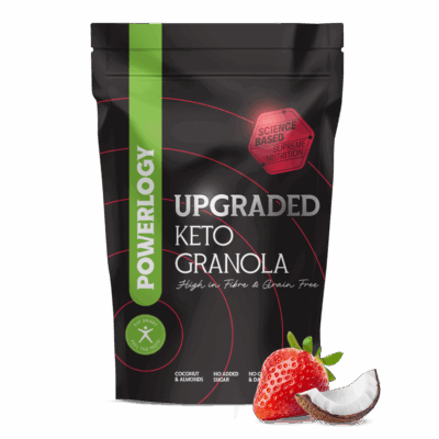 Powerlogy Upgraded Keto Granola Strawberry 350 g