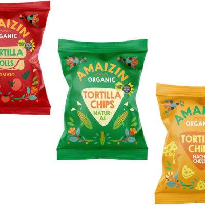 Amaizin Kukuričné chipsy bezlepkové BIO 150g - Kukuričné chipsy