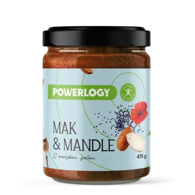 Powerlogy Mak a Mandle Krém 475 g