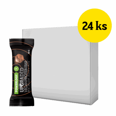 Powerlogy Upgraded Vegan Protein Bar 24 x 50 g