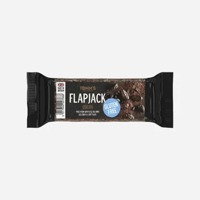 Flap Jack Tomm 's glutén free cocoa 100 g