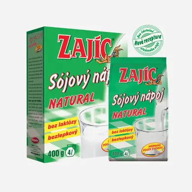 Zajac Sójový nápoj natural 400 g