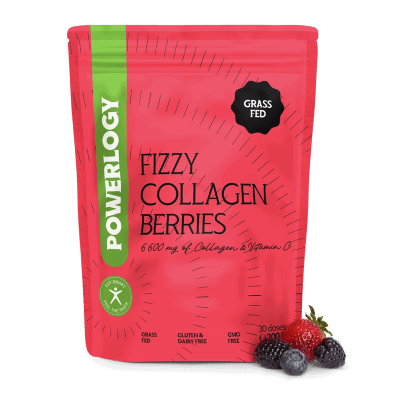 Powerlogy Fizzy Collagen Berries 300 g