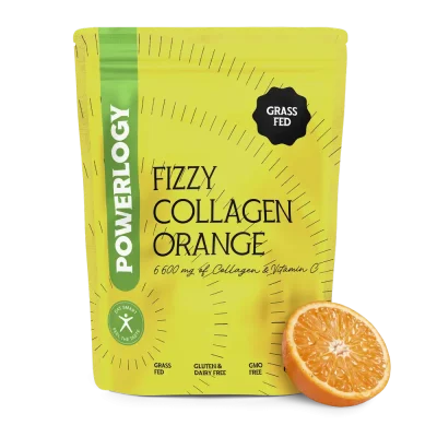 Powerlogy Fizzy Collagen Orange 300 g