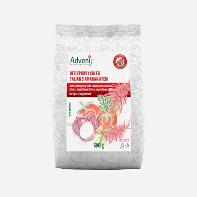 Bezlepkový chlieb Talian s amarantom 500 g