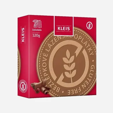 Kúpeľné oblátky čokoládové bez lepku 120 g