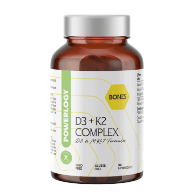Powerlogy D3+K2 Complex 60 kapsúl