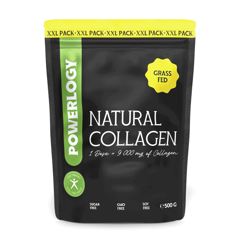 Powerlogy Natural Collagen 500 g XXL balenie 100 % čistého
