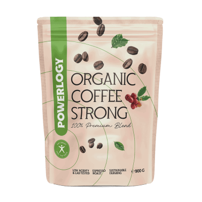 Powerlogy Organic Coffee Strong 900 g