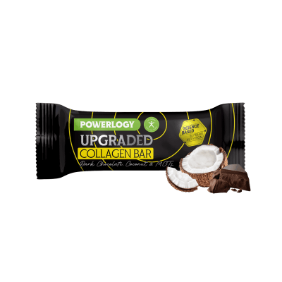 Powerlogy Upgraded Collagen Bar Dark Chocolate 50 g