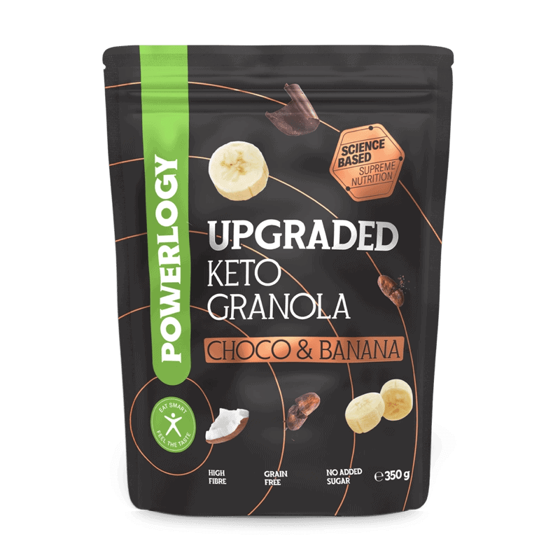 Powerlogy Upgraded Keto Granola Choco & Banana 350 g