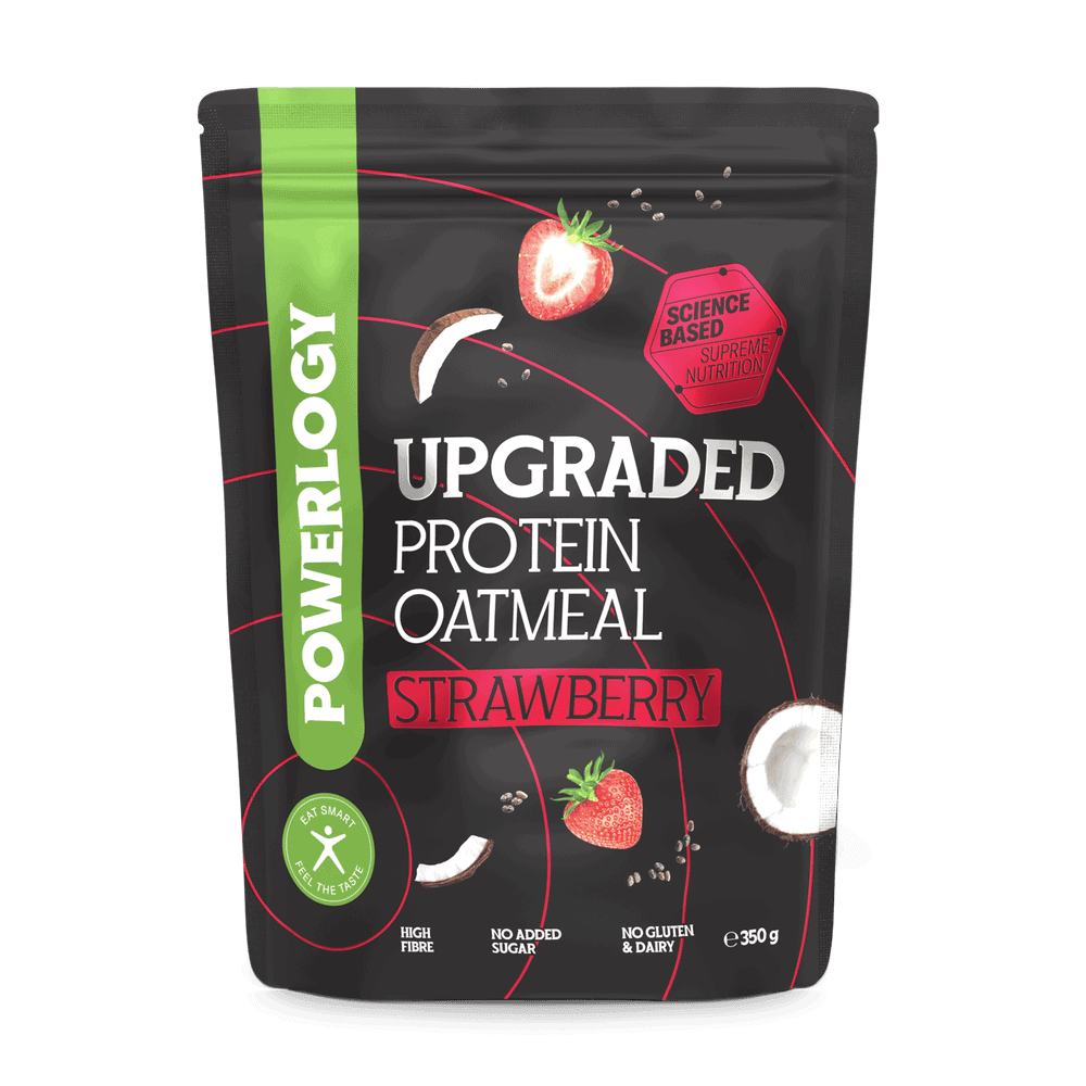 Powerlogy Upgraded Protein Oatmeal Strawberry 350 g